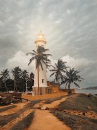 white lighthouse