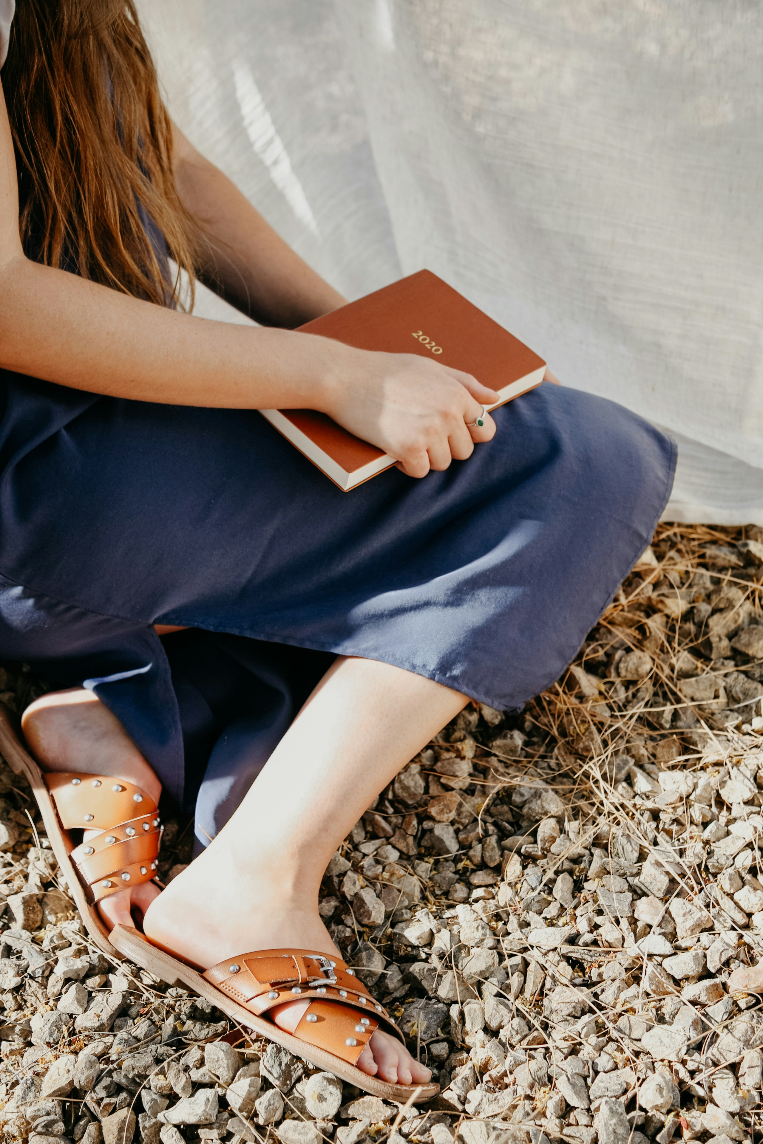 Woven Leather Sandals