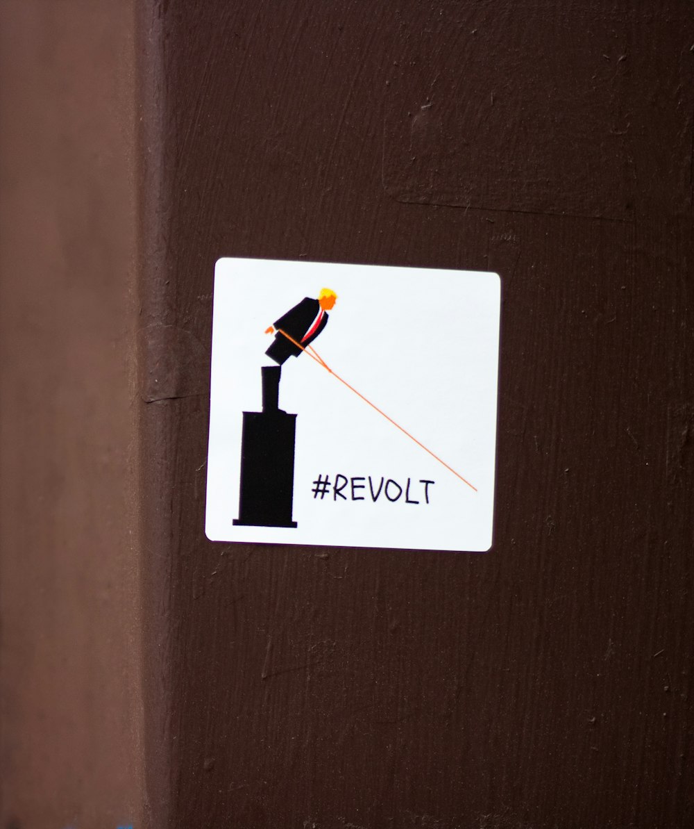 Revolt sticker