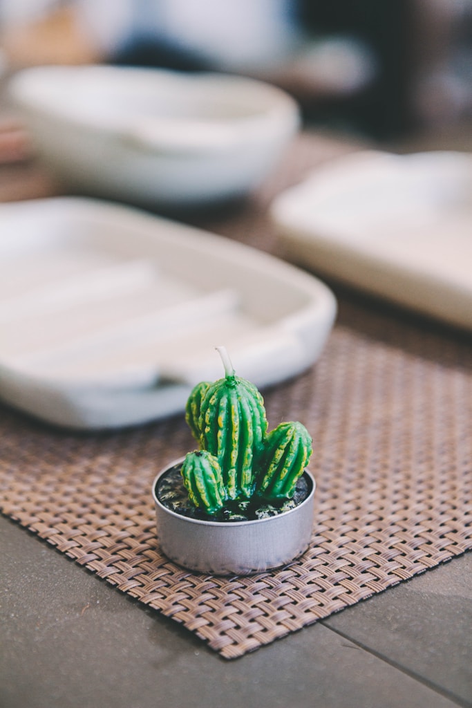 Playful Art Candle