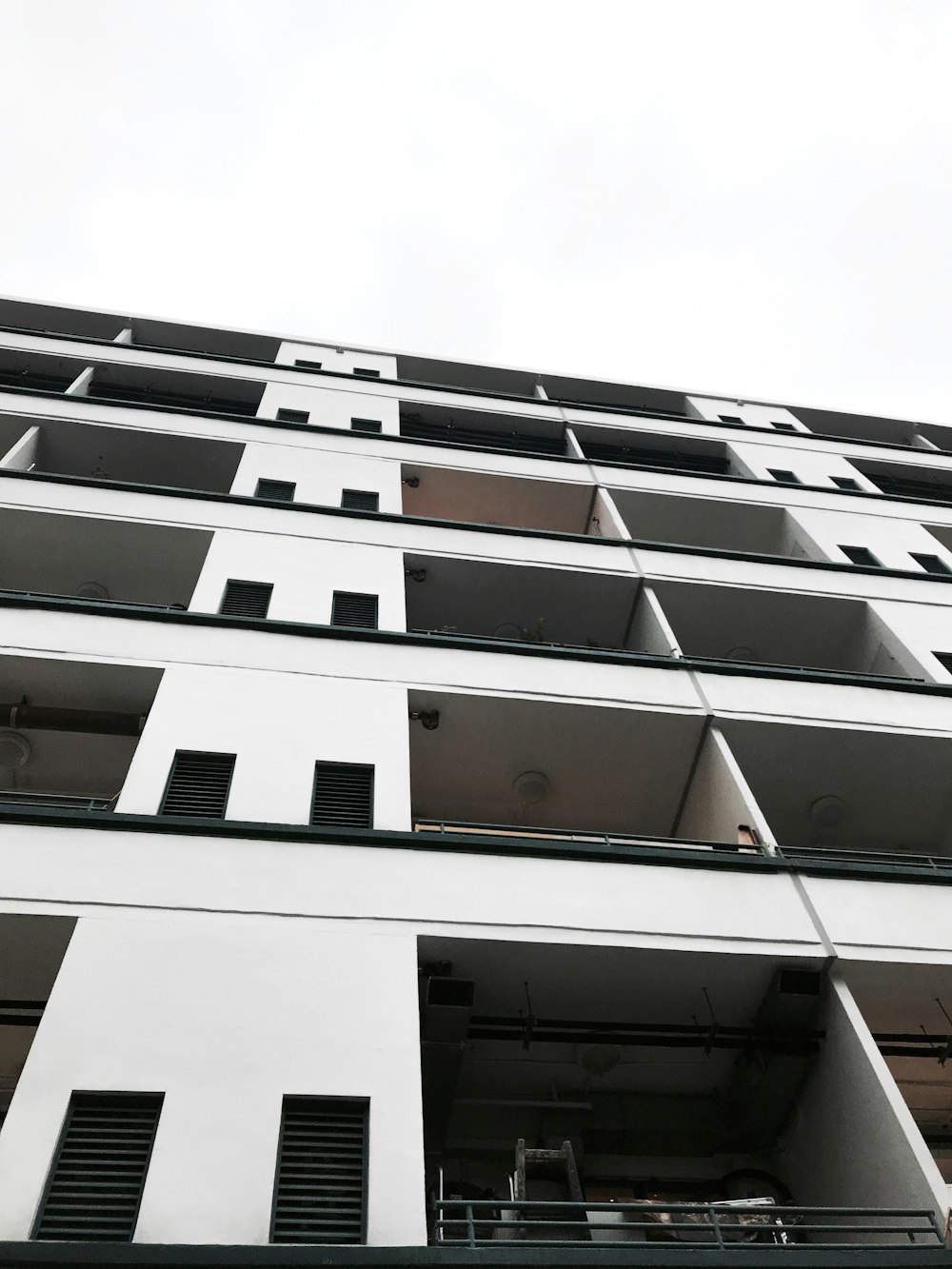 low angle photo of concrete building