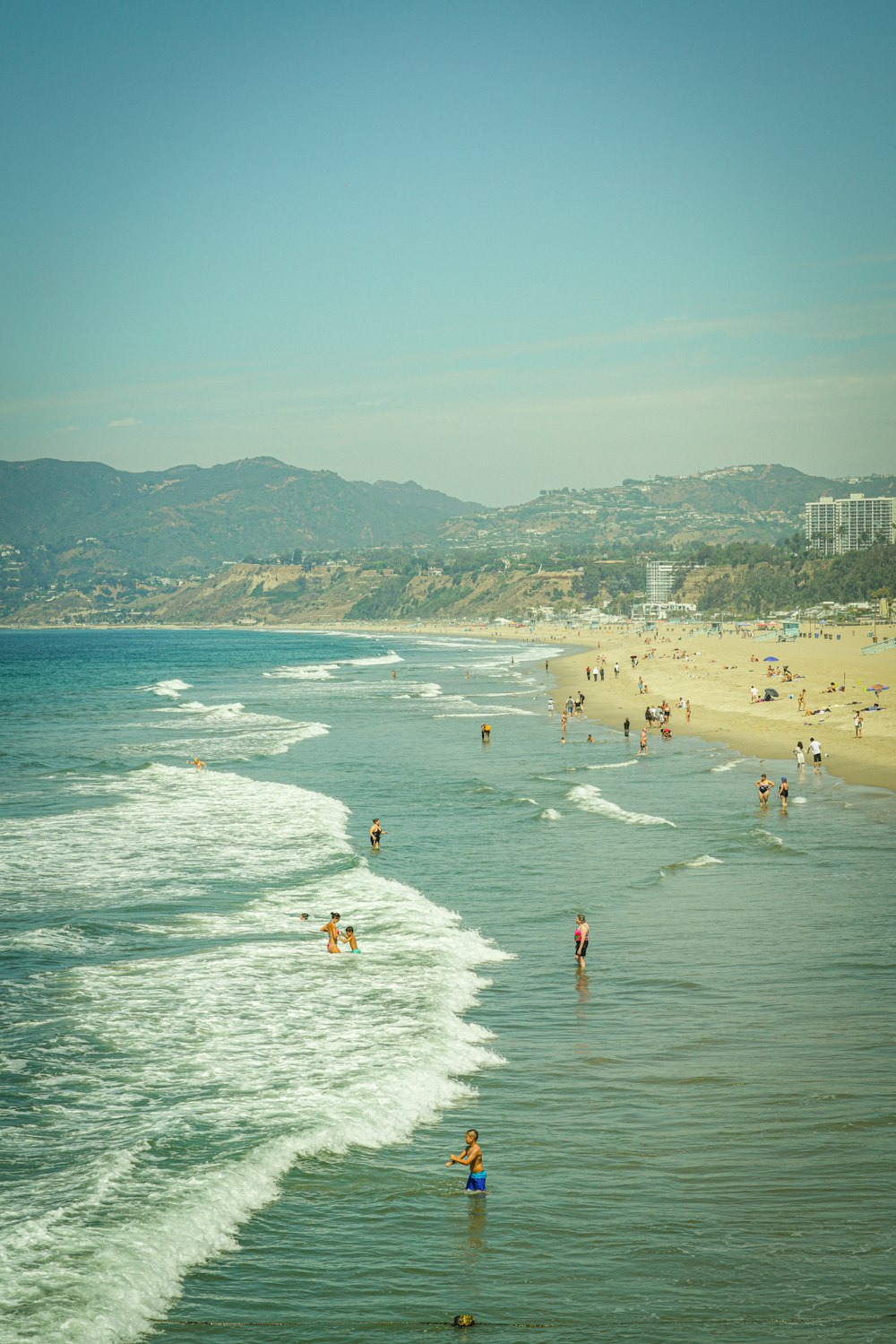 people on beach