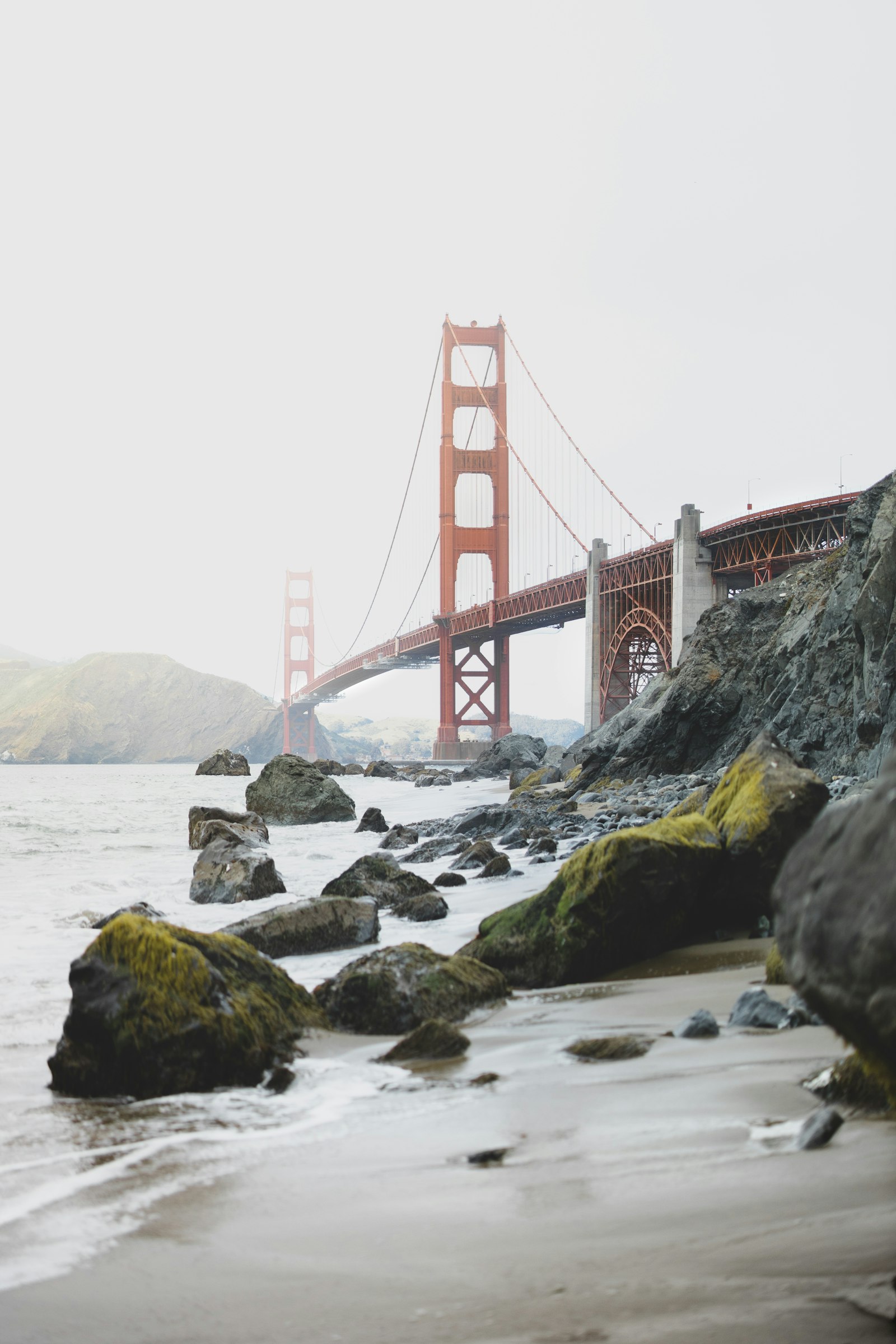 Canon RF 50mm F1.2L USM sample photo. Golden gate bridge photography