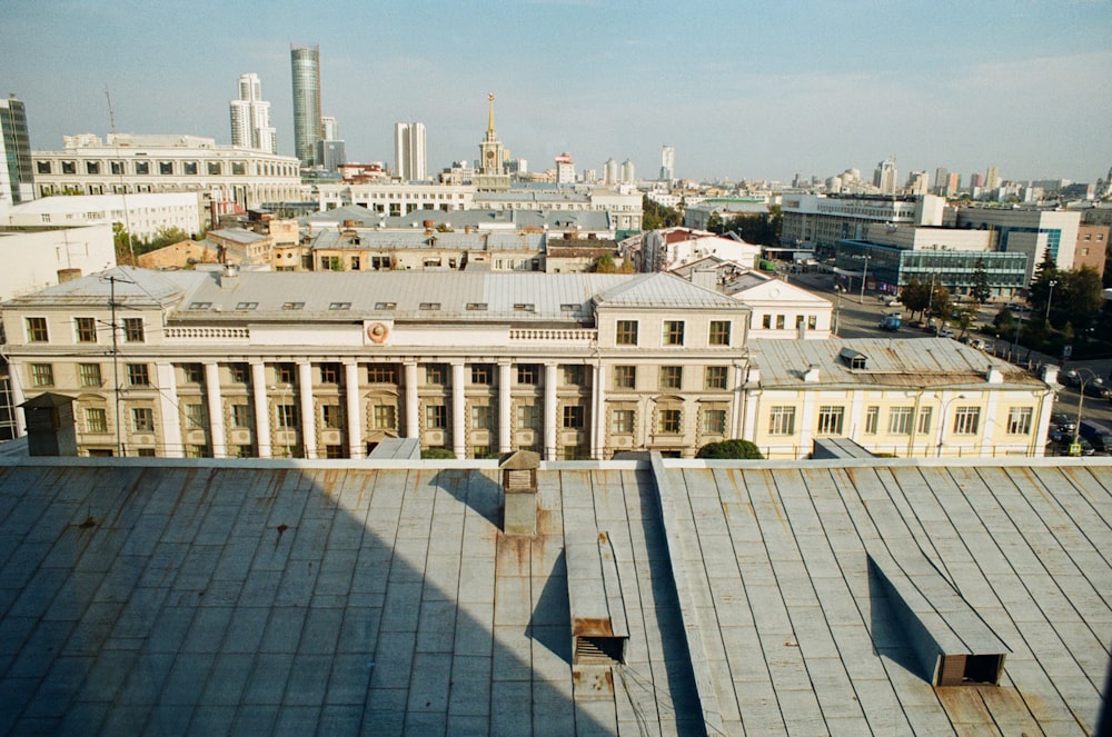 white and gray building