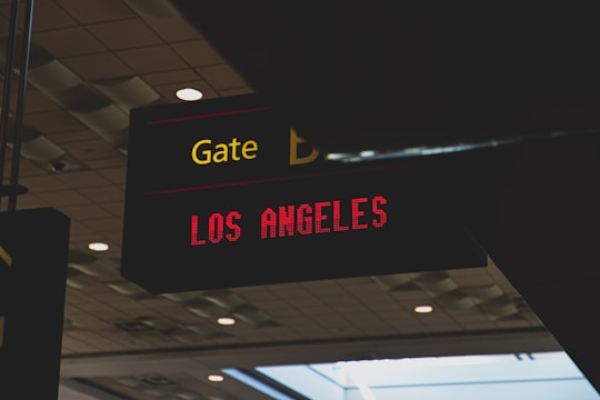 gate Los Angeles signage