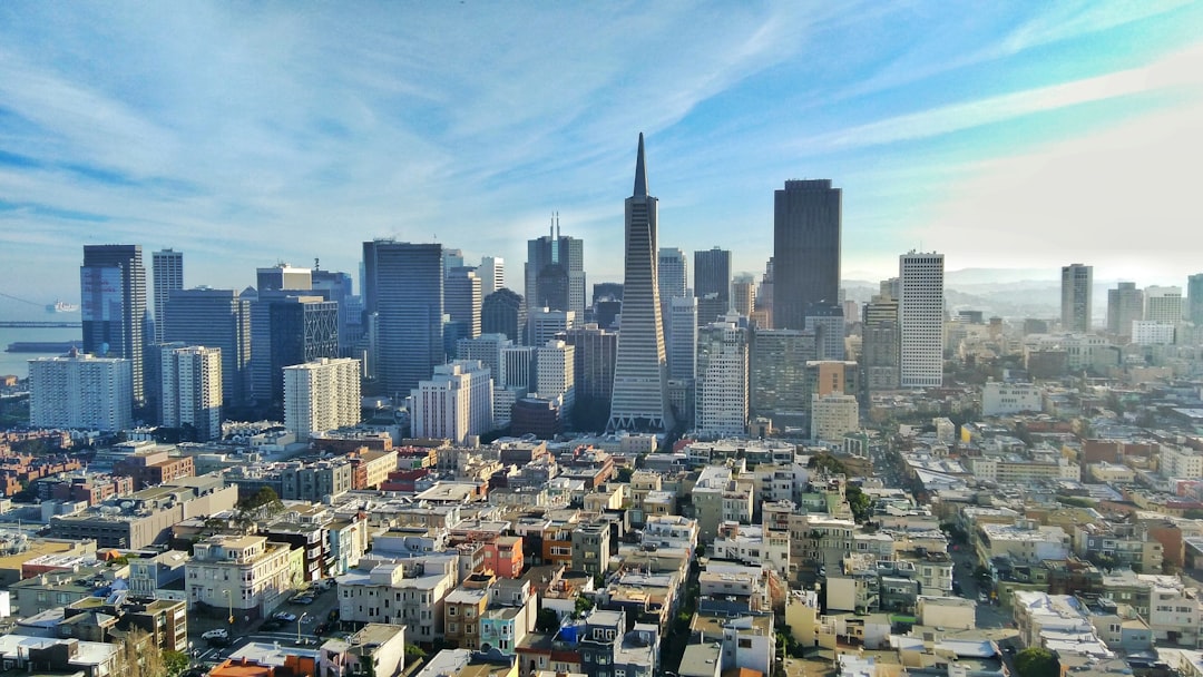 San Francisco Downtown by sunny day