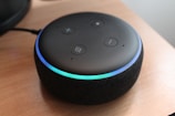 3rd gen. black Amazon echo dot speaker