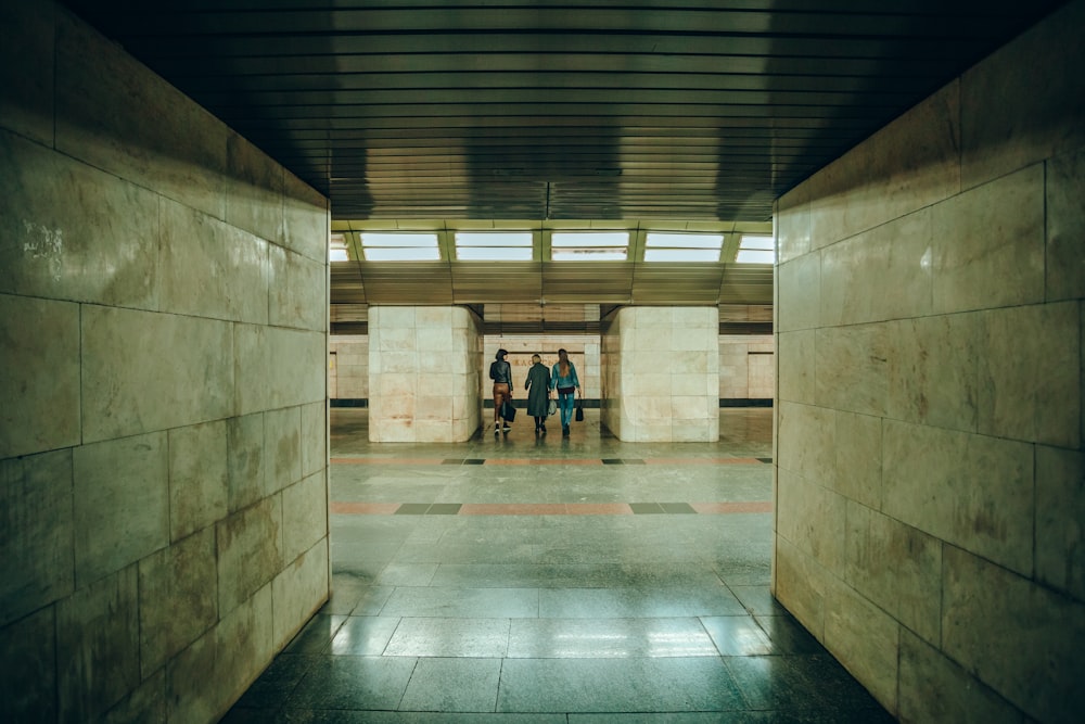 person inside building