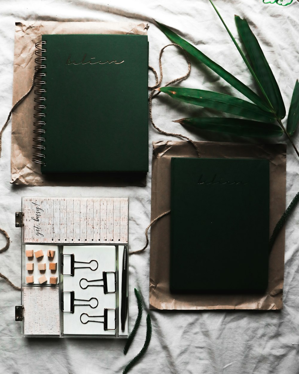 green spring notebook