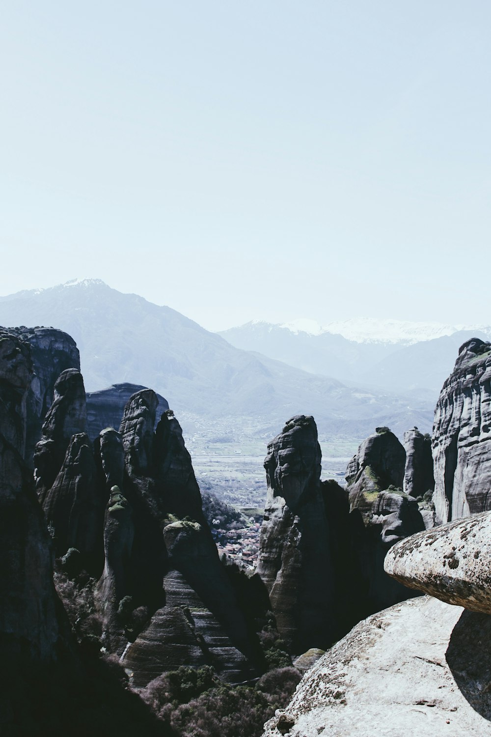 photography of mountain range during daytime