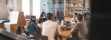 people sitting on chair