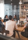 people sitting on chair