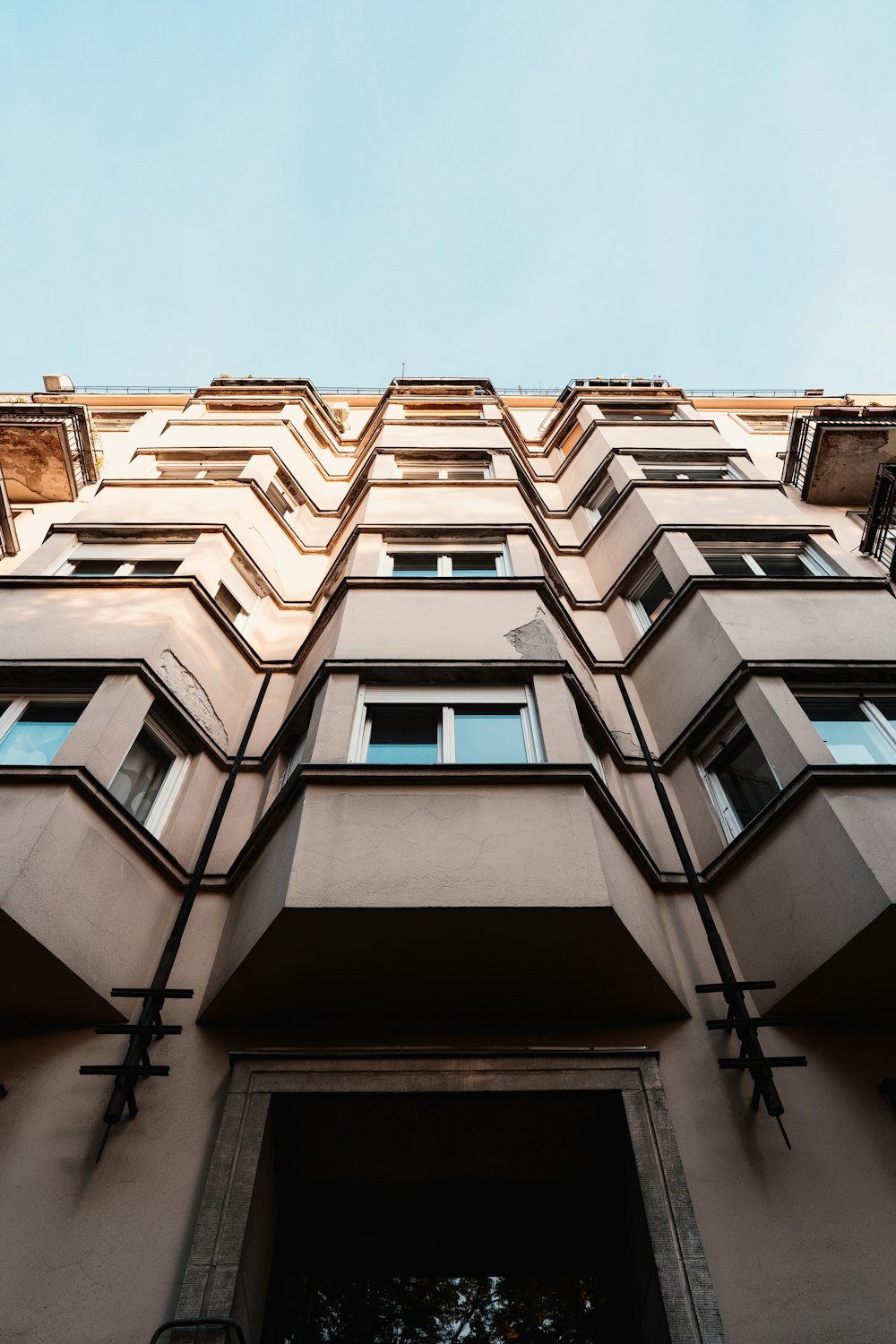 white concrete building