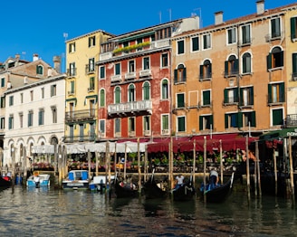 Gondoles à Venise