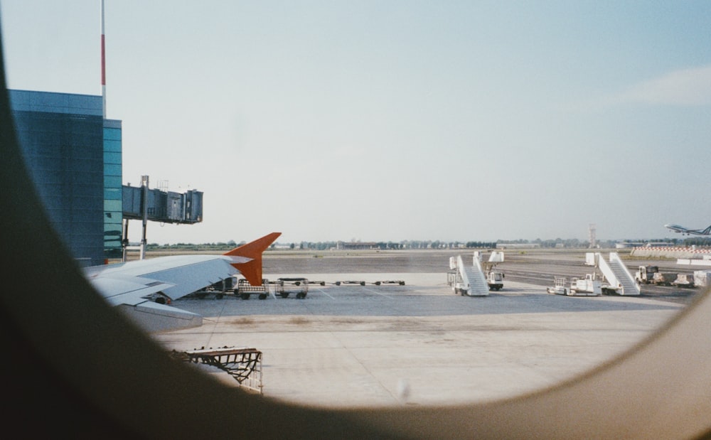 white passenger plane