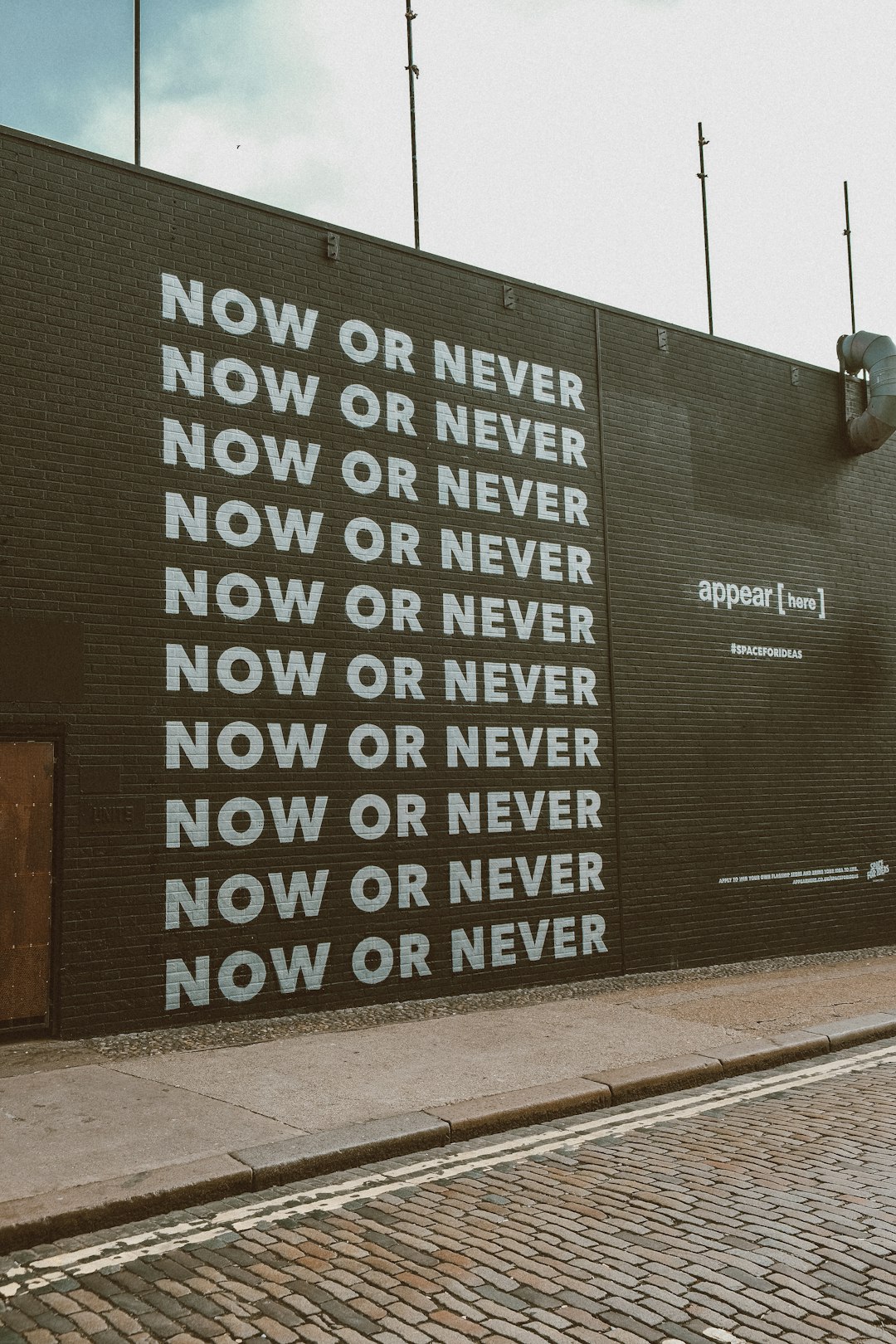 now or never text