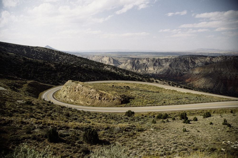 road on mountain