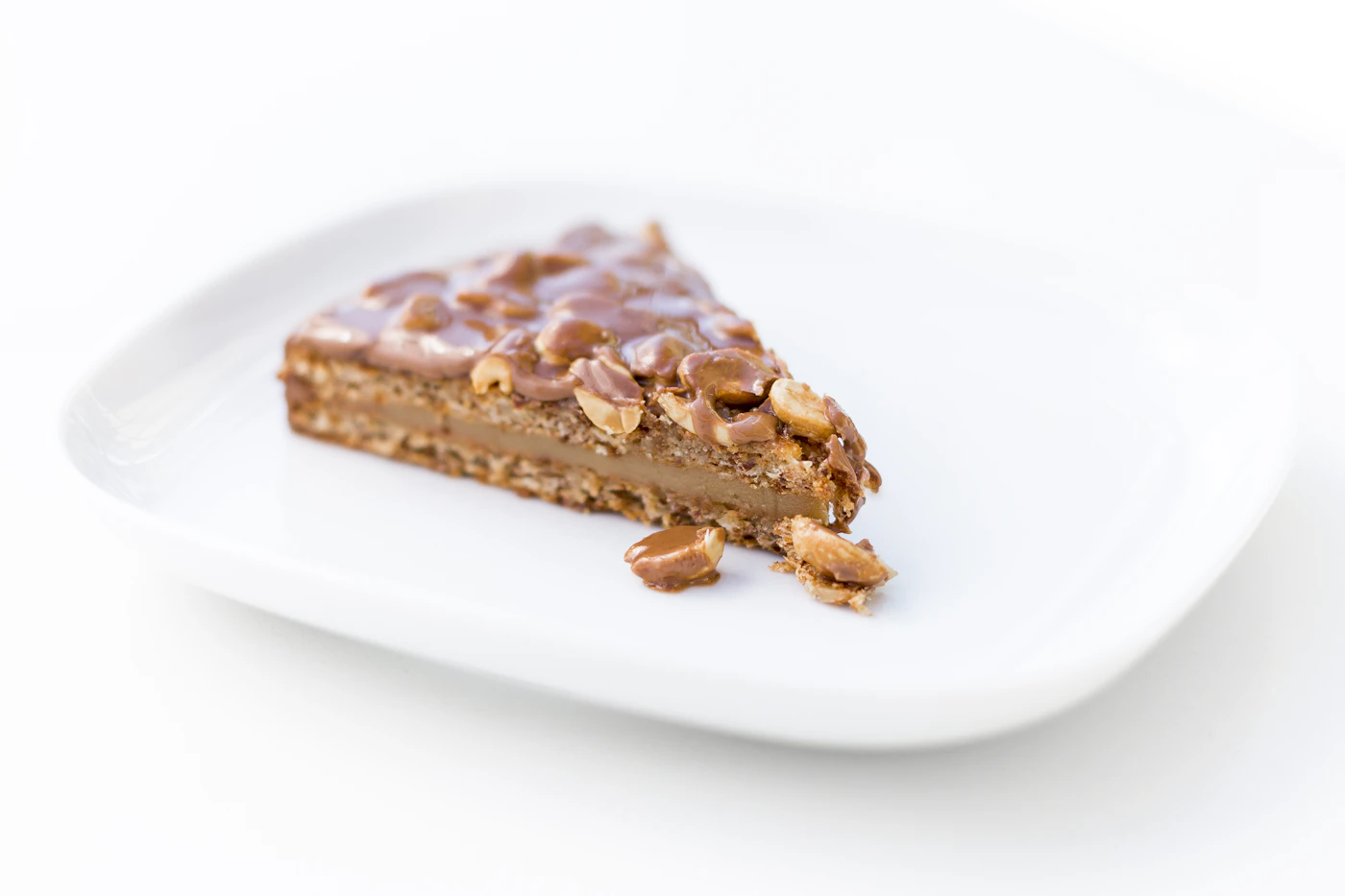 Fine dining chocolate dessert