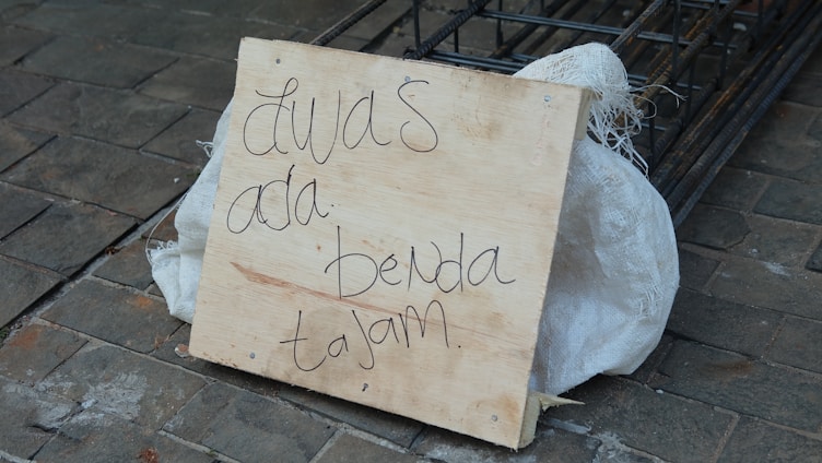 A temporary construction sign indicating the website is under development.