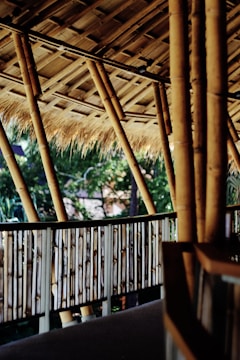 brown hut