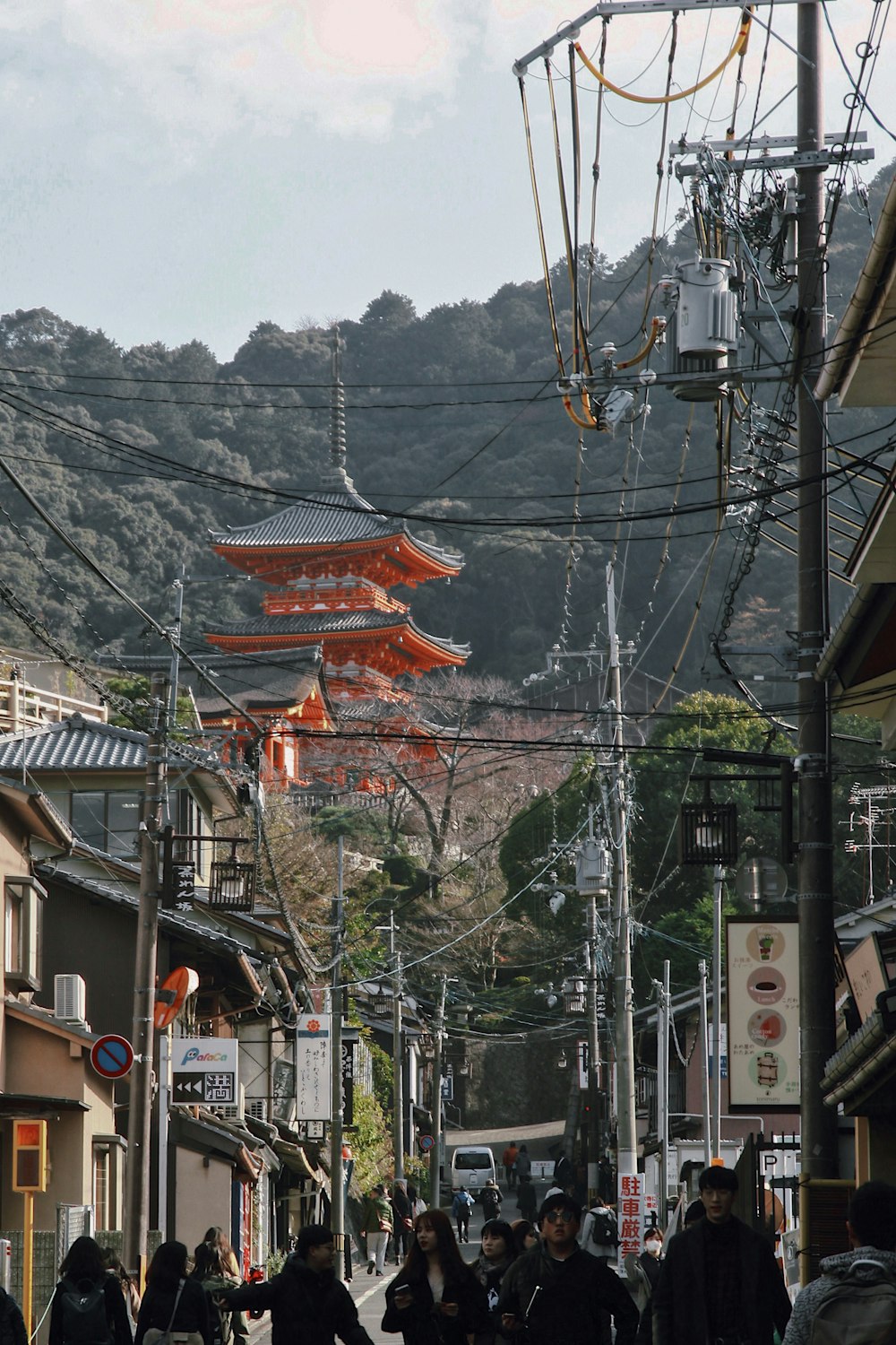 pagoda on hill