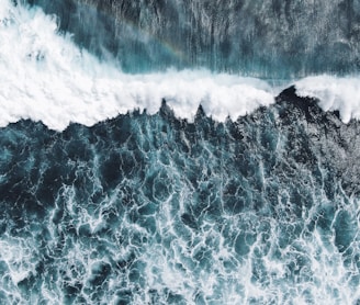 sea waves during daytime photo