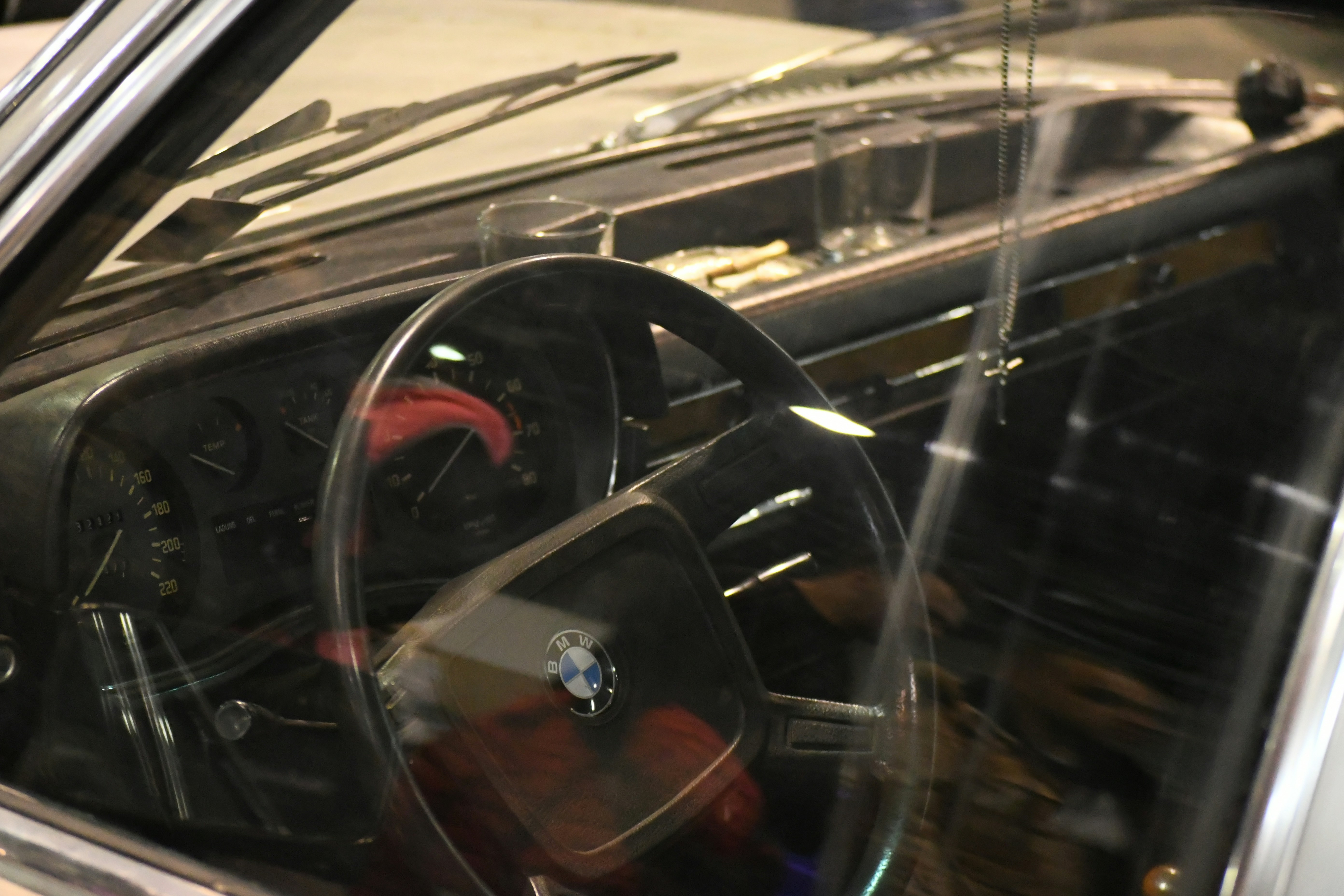 The driver-centric interior of the Maserati MC20.