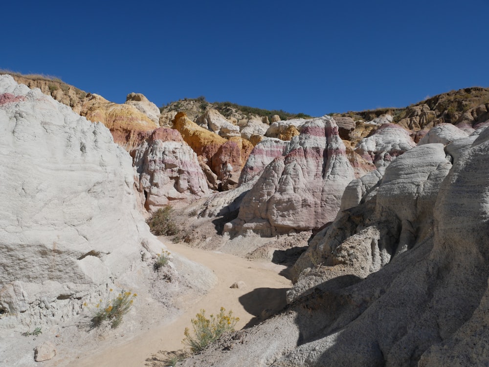 grey rock formation during daytime