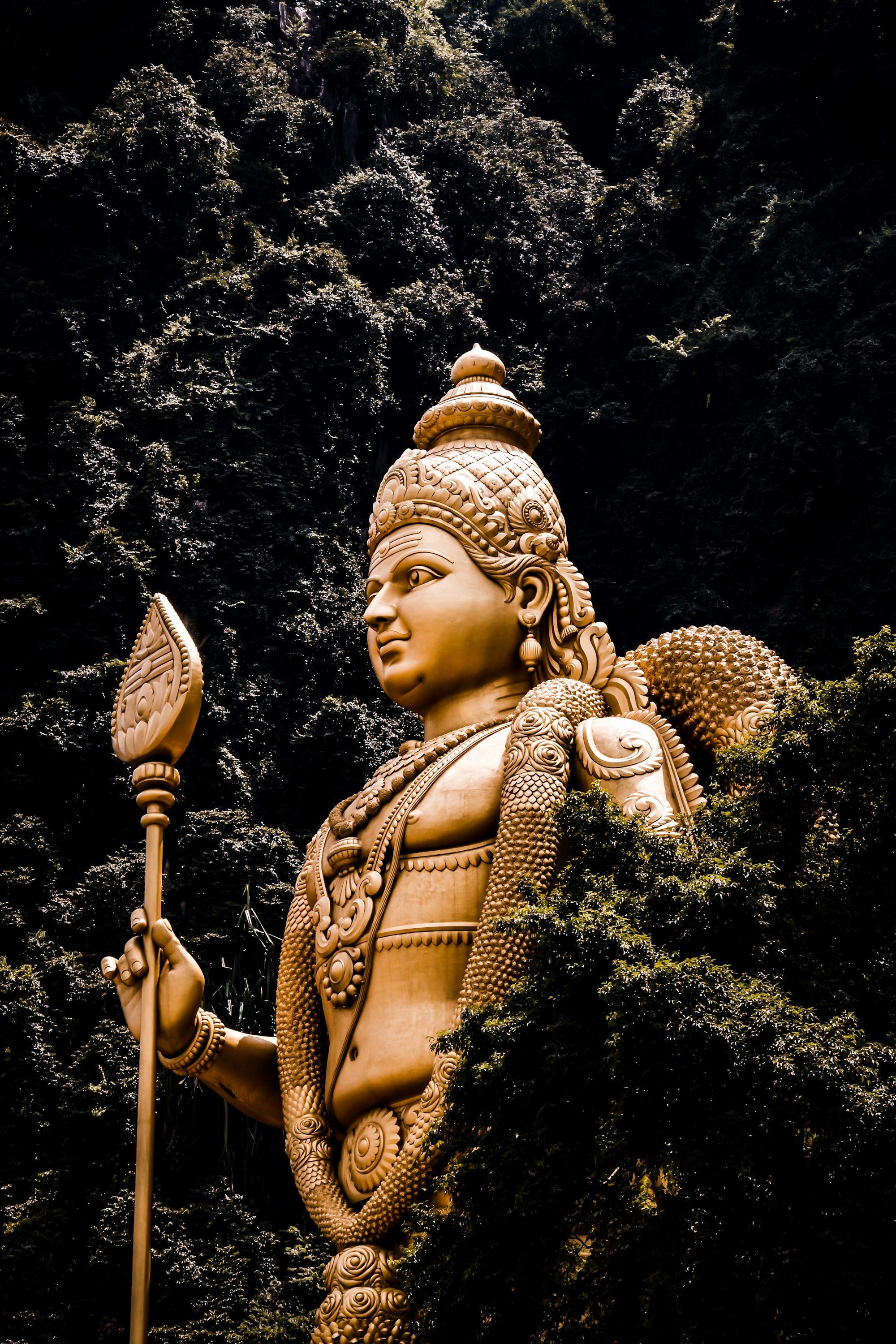 Why do Hindu deities such as Kartikeya have multiple arms? It represents their powers and ways of helping people. 