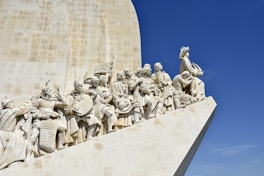 concrete statues at daytime