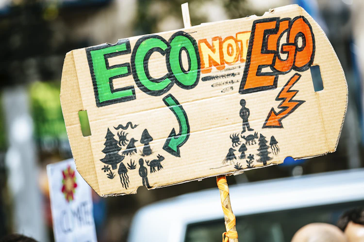 Industrial pollution and climate change context for El Niño