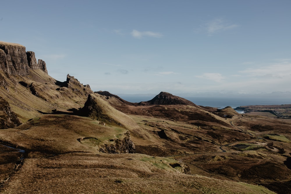 brown cliff during daytime