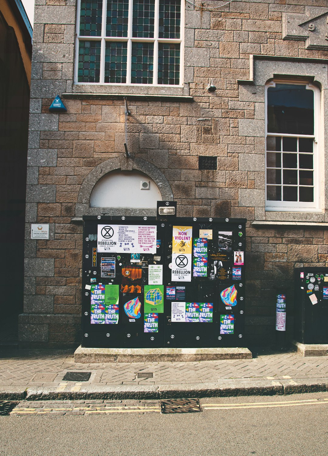 black bulletin board