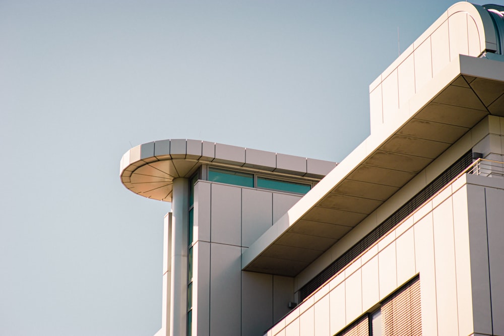 white concrete structure