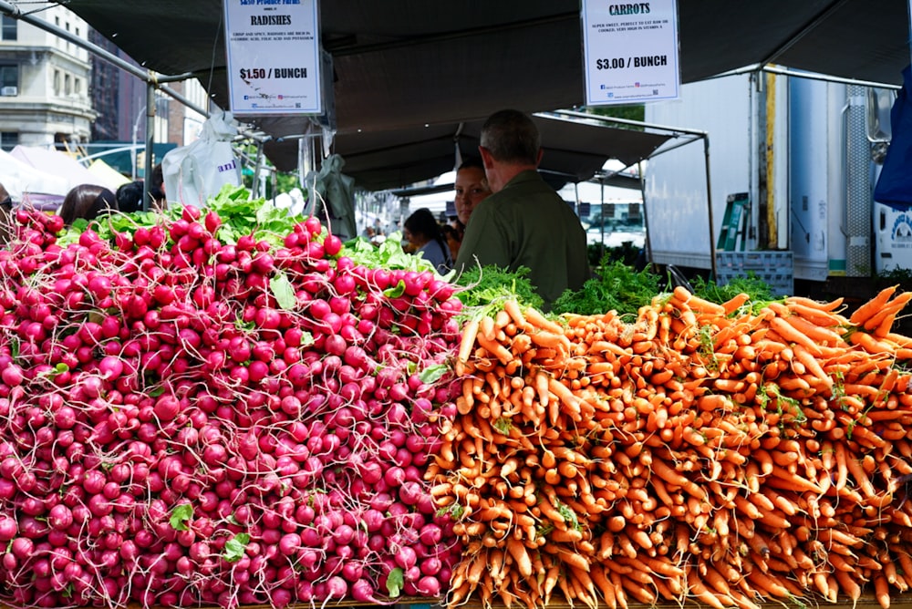 pile of carrots