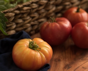 Ripe Farm Tomatoes