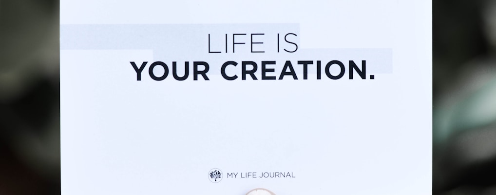 life is your creation card