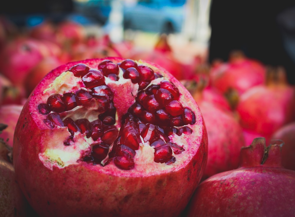 sliced fashion fruit