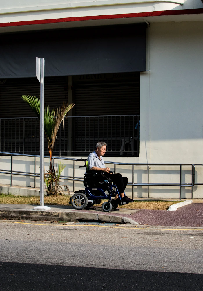 Wheelchair accessible van