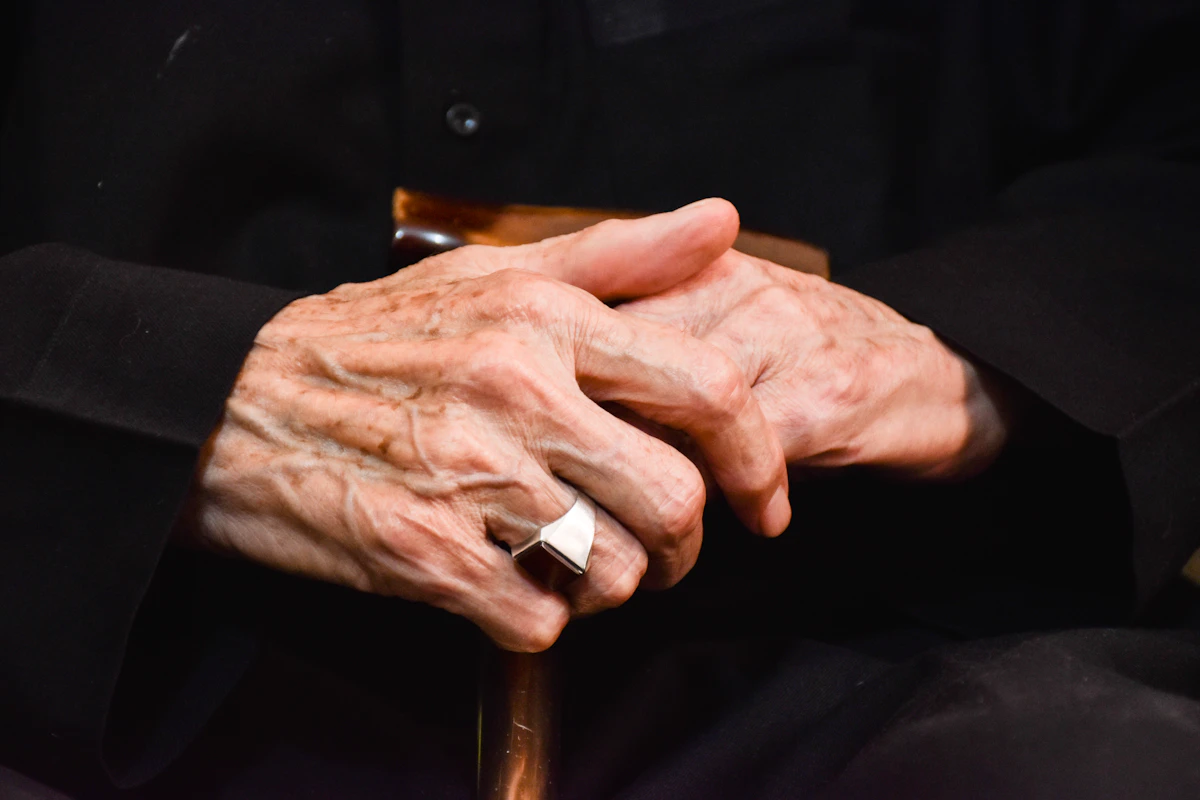 Hands held together, representing trust and reassurance