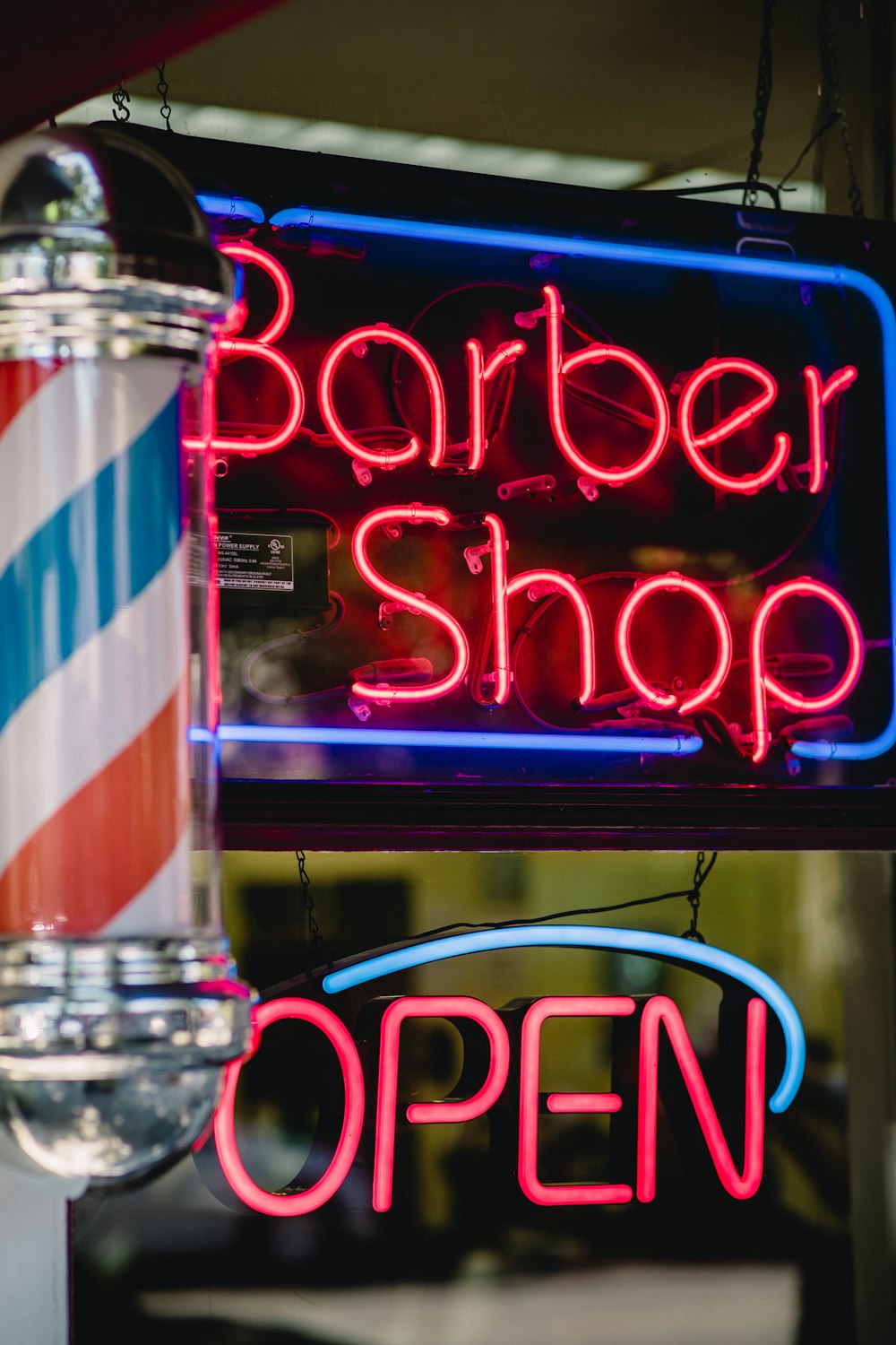 Signalétique de salon de coiffure