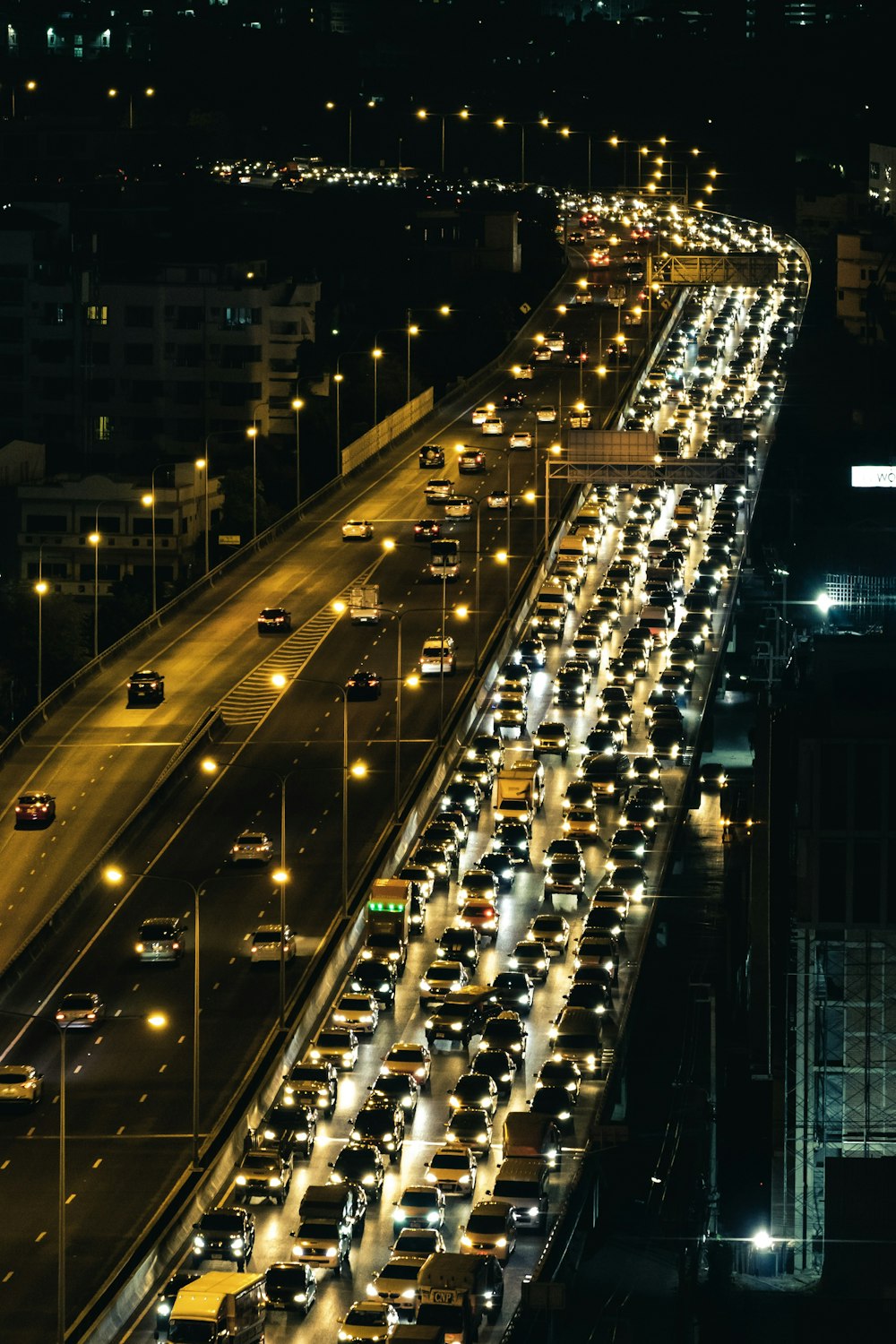 車両の航空写真