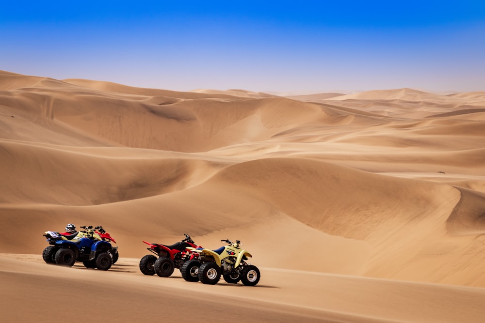 ATV on desert