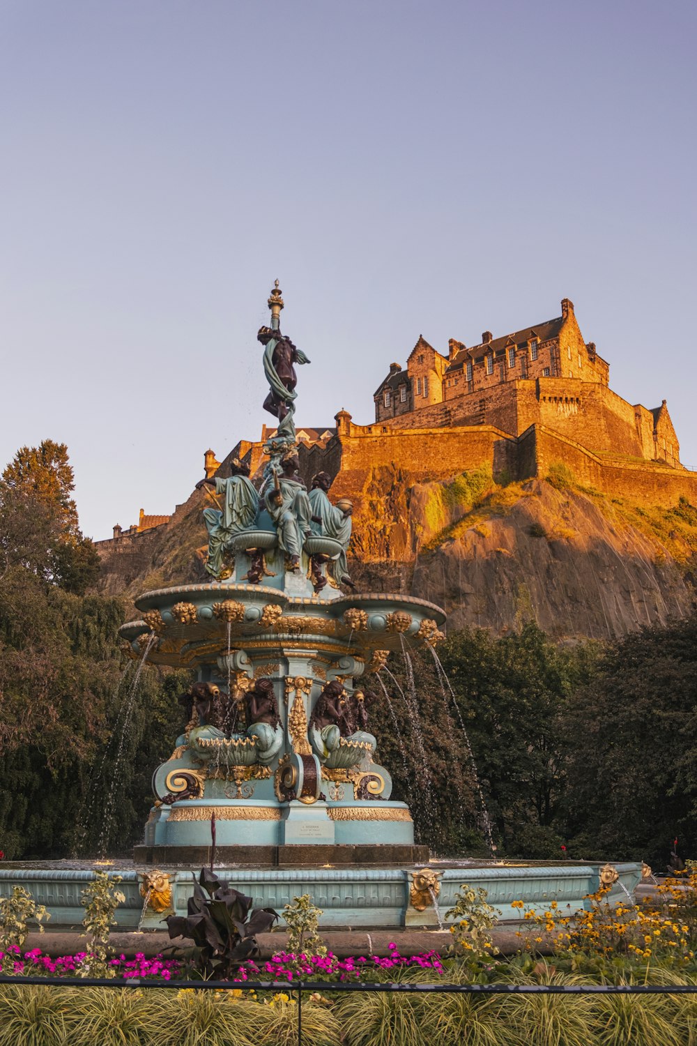 outdoor fountain