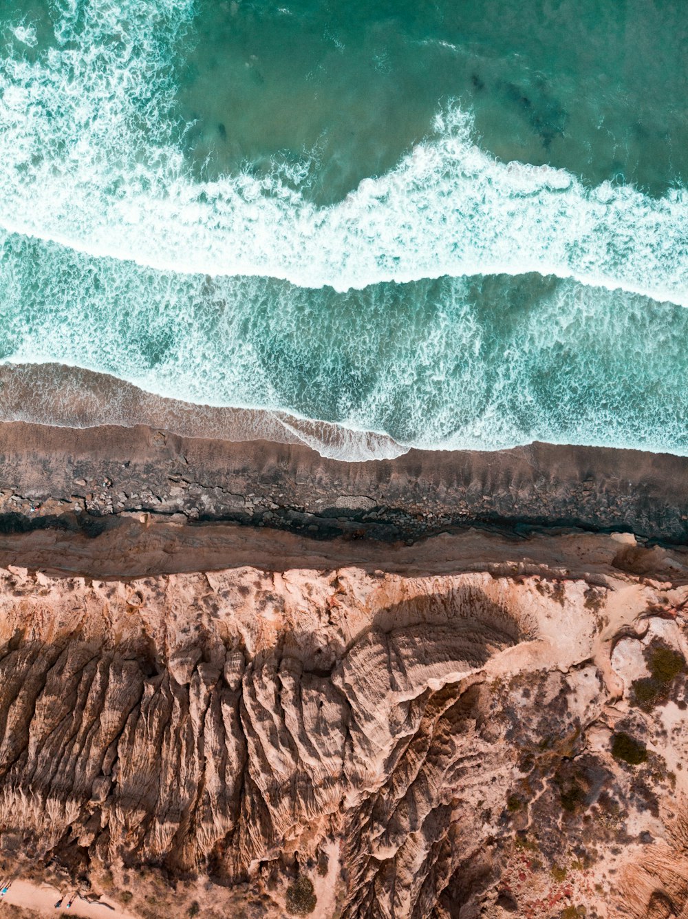 ocean and cliff