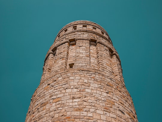 stone made tower in Bismarckturm Germany