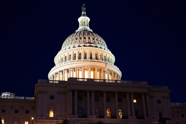 white concrete dome buildings