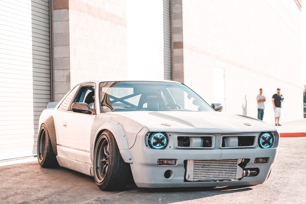 white coupe