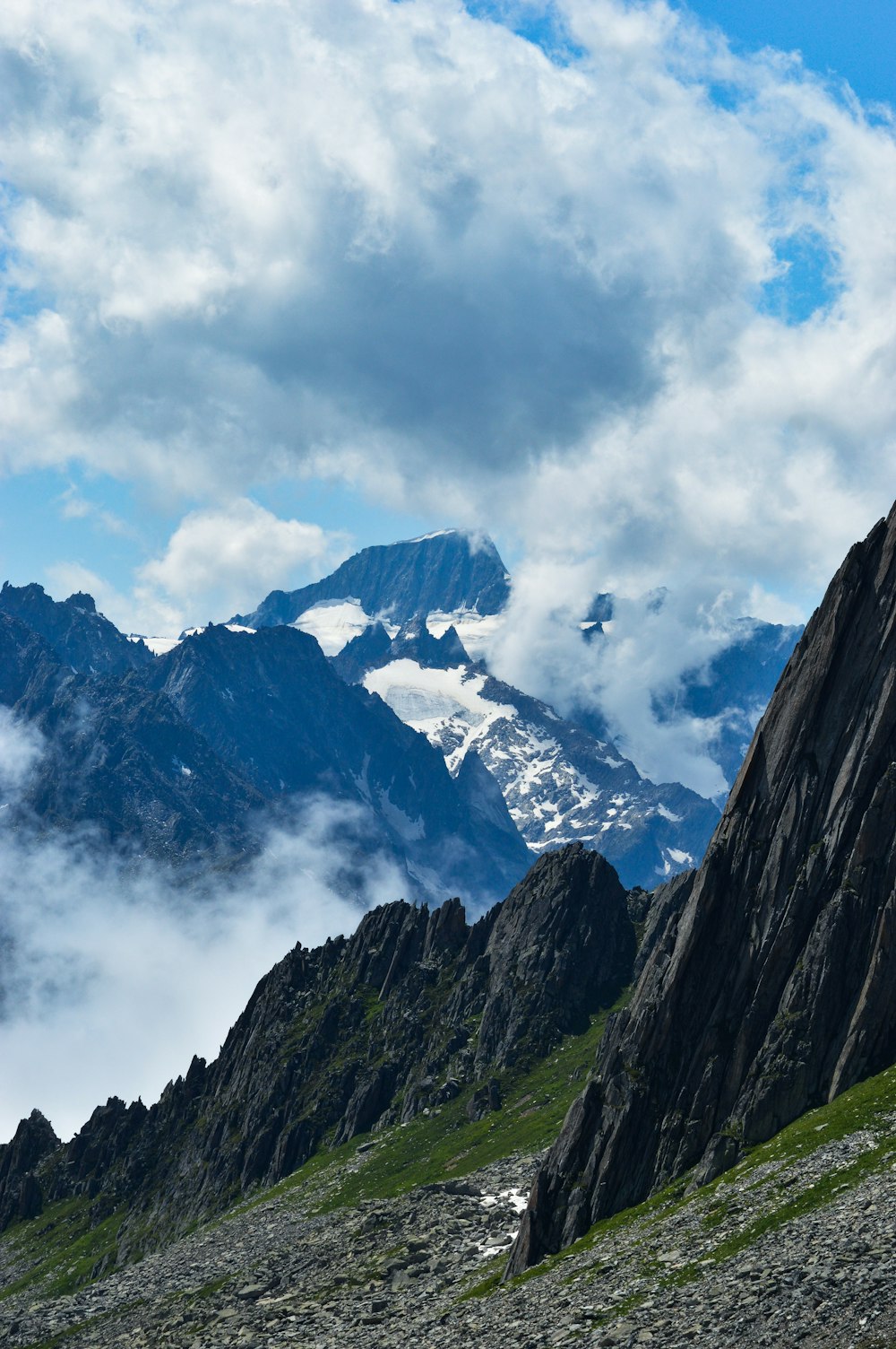 landscape photography of brown and green mountain