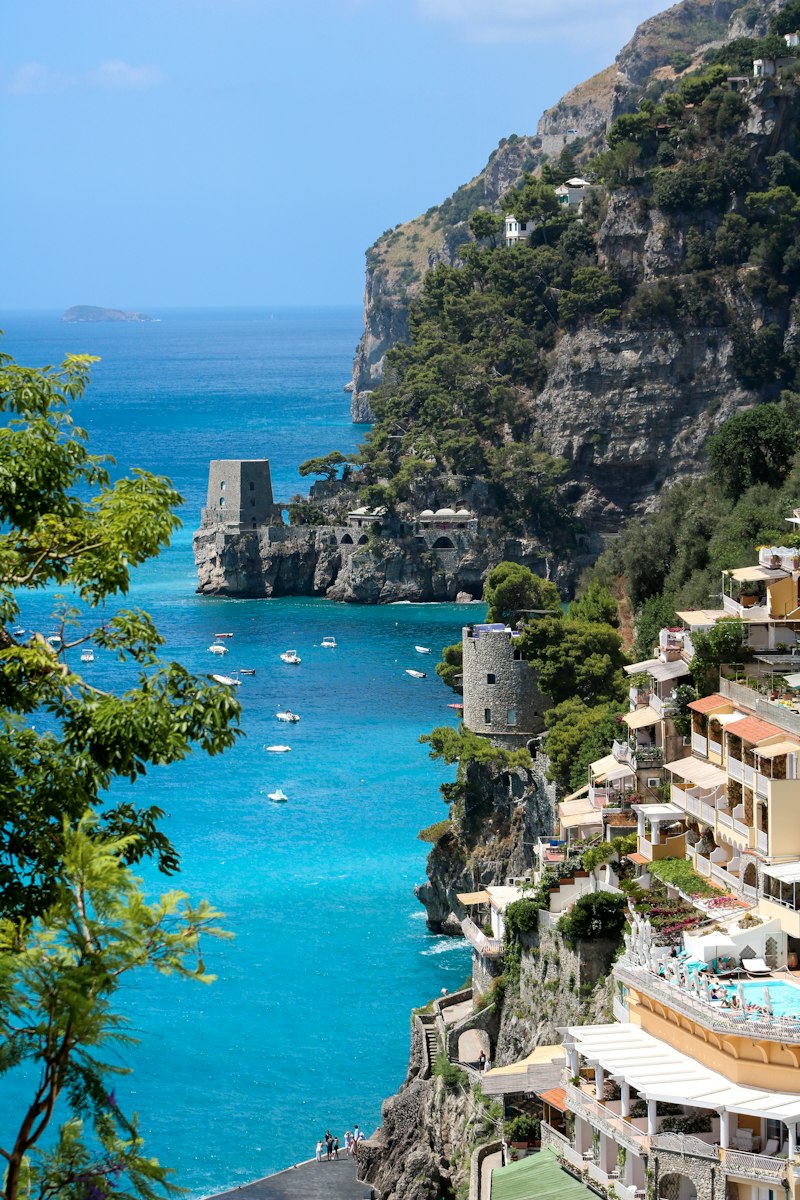 Amalfi vista dal mare